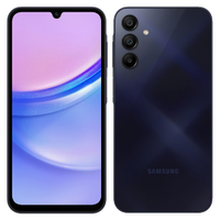 Smartphone Samsung Galaxy A15 A155M Azul Escuro | Tela 6.5", Wi-Fi+NFC,Câm.Traseira Tripla,Câm.Frontal 13MP, 4GB RAM,128GB