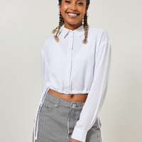 Camisa Cropped Amarração