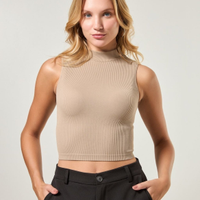 Cropped Regata Seamless Com Golinha