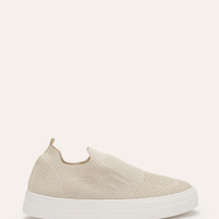 Tênis slip on knit oneself bege