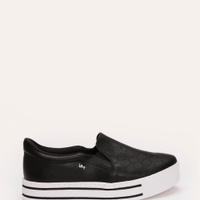 Tênis casual flatform via marte preto