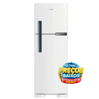 Geladeira Brastemp Frost Free Duplex 375L BRM44HB Com Compartimento Extrafrio Fresh Zone Branca