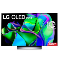 Smart TV 4K LG Oled Evo 65" Polegadas OLED65C3PSA Bluetooth 120Hz ThinQ AI G-Sync FreeSync Alexa E Wi-Fi