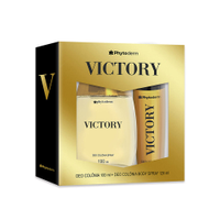 Kit victory deo colônia 100ml e body spray 120ml