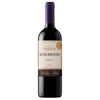 Vinho Chileno Concha Y Toro Reservado Merlot Tinto Meio Seco 750ml