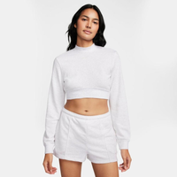 Blusão Nike Cropped French Terry Feminino