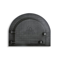 Porta Forno Ferro Fundido Igloo Libaneza 31x36,5cm